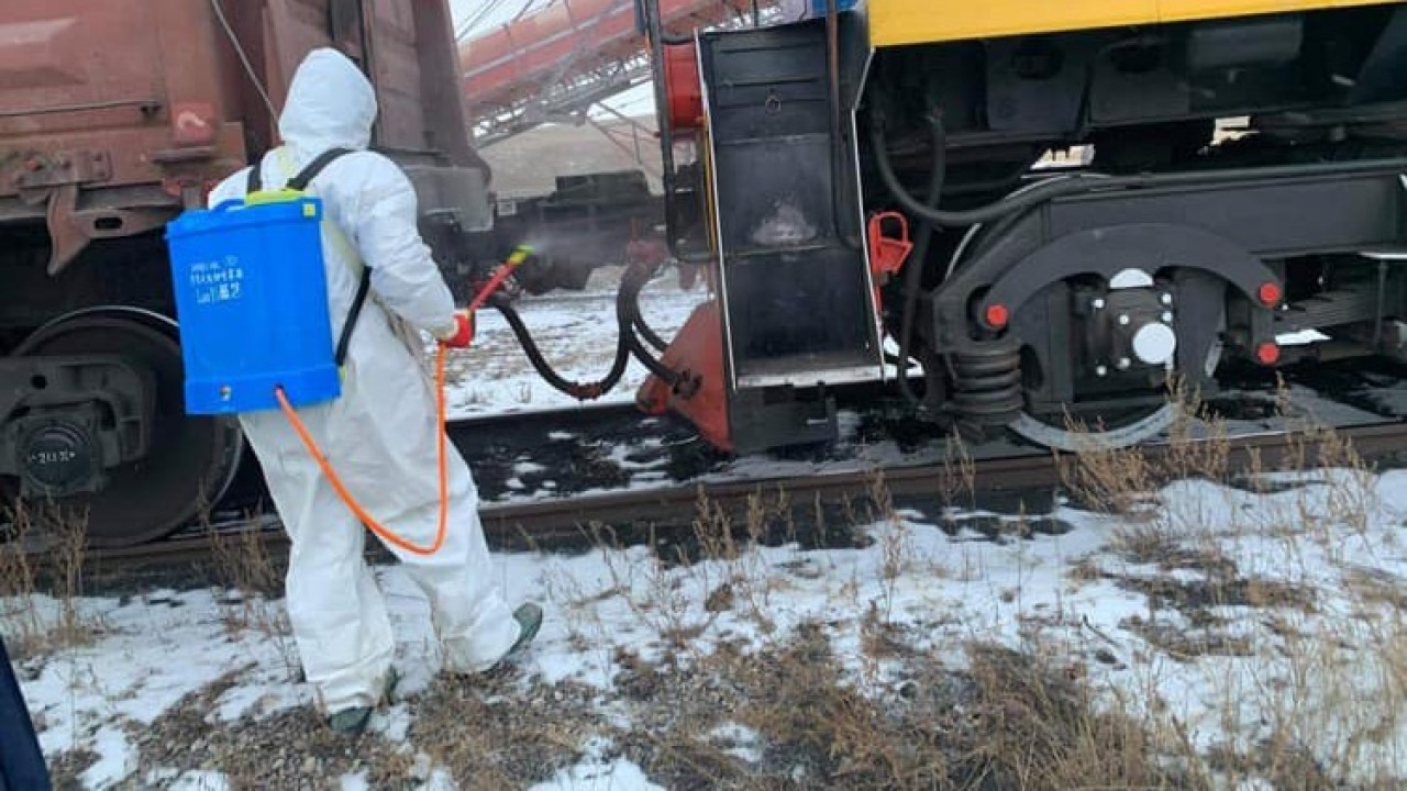 Багануур Компанийн бүх хэсэг нэгжүүдийн 36000 м2 талбайд ариутгал хийлээ