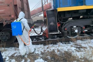Багануур Компанийн бүх хэсэг нэгжүүдийн 36000 м2 талбайд ариутгал хийлээ
